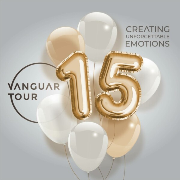 ✨🎈Today VANGUARTOUR celebrates 15 years of excellence 🎈✨